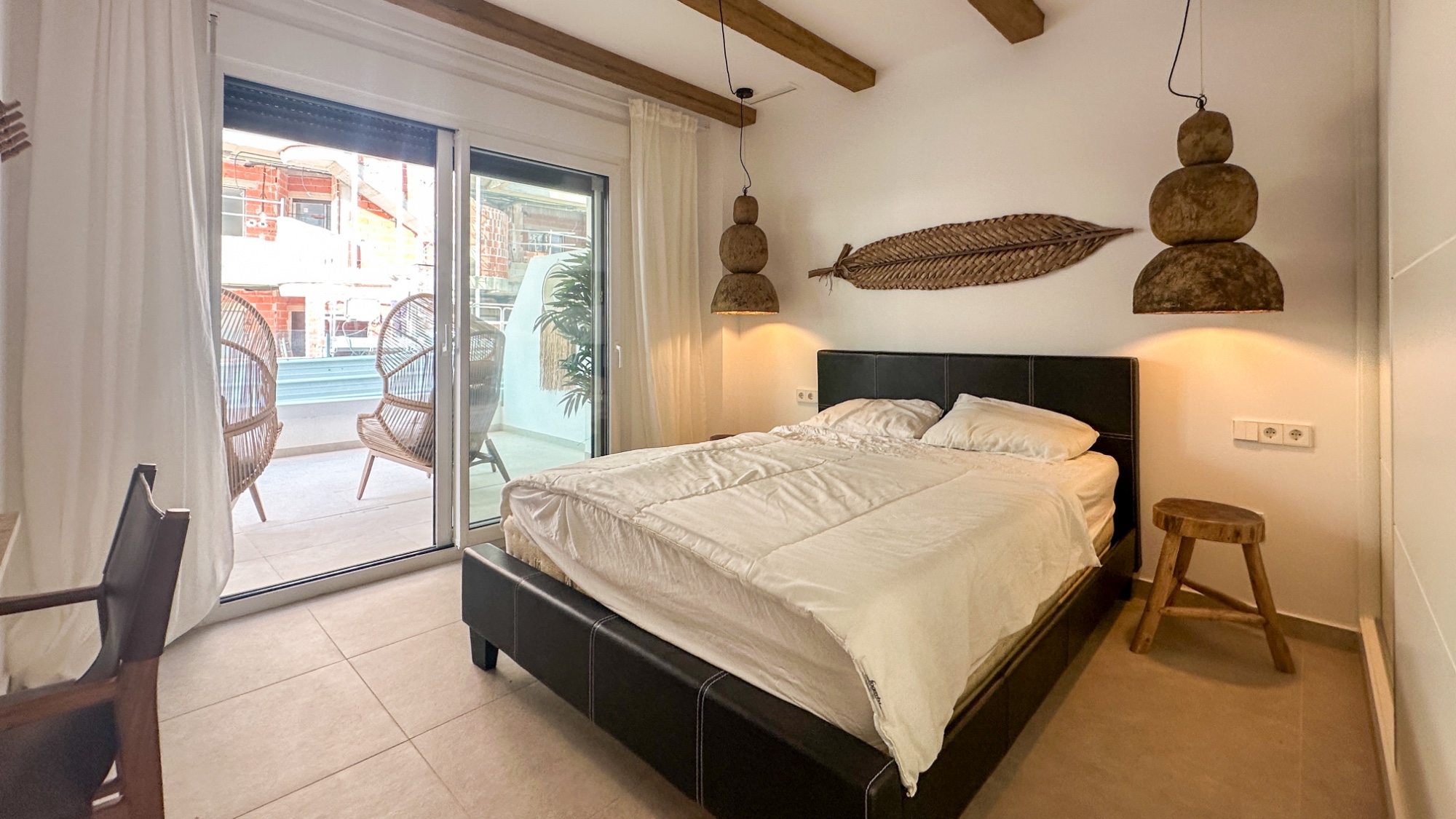 Pool area in apartment for sale in Orihuela Costa