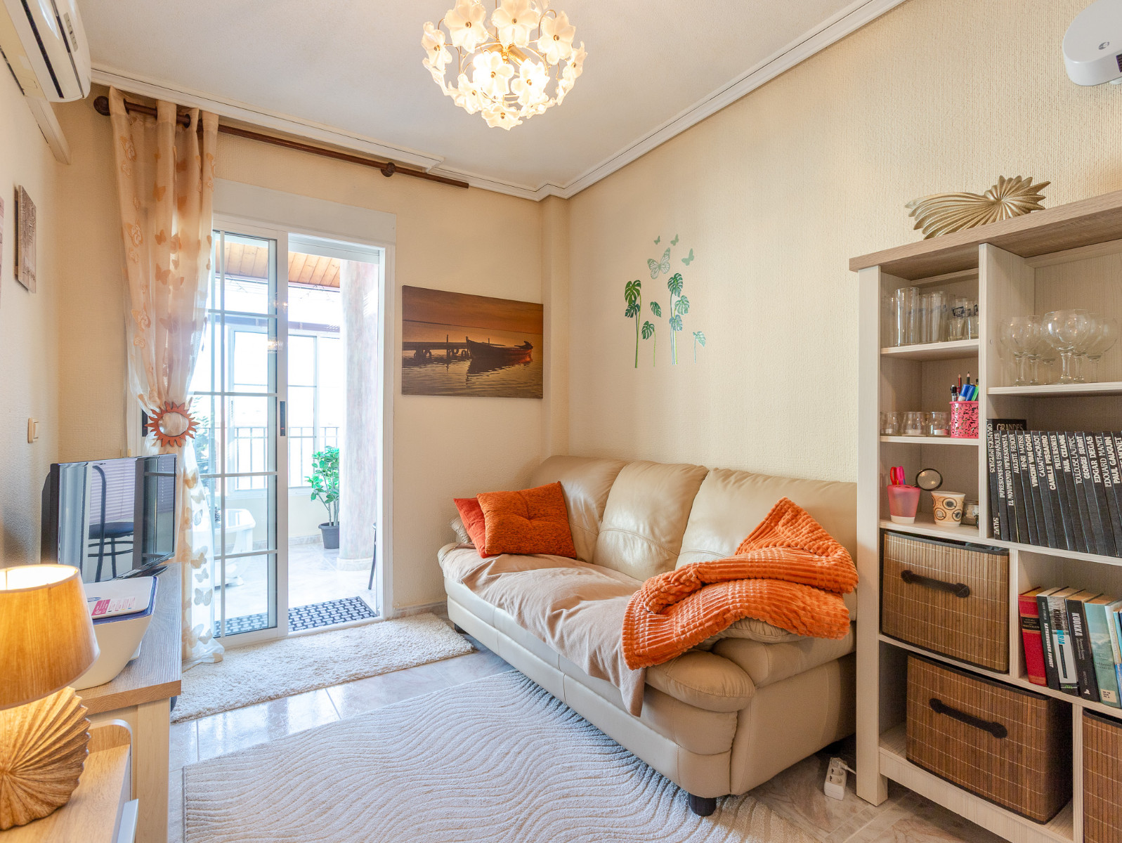 Garden in apartment for sale in Torrevieja