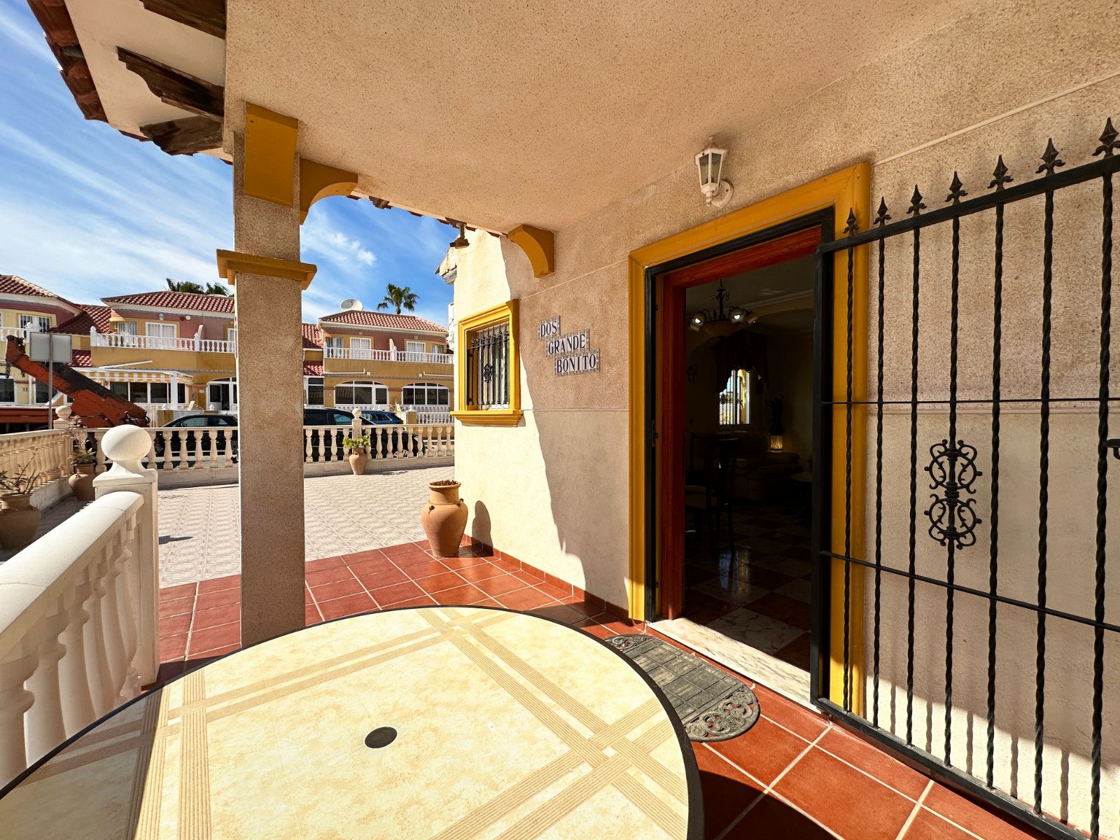 Pool area in terraced for sale in Orihuela Costa