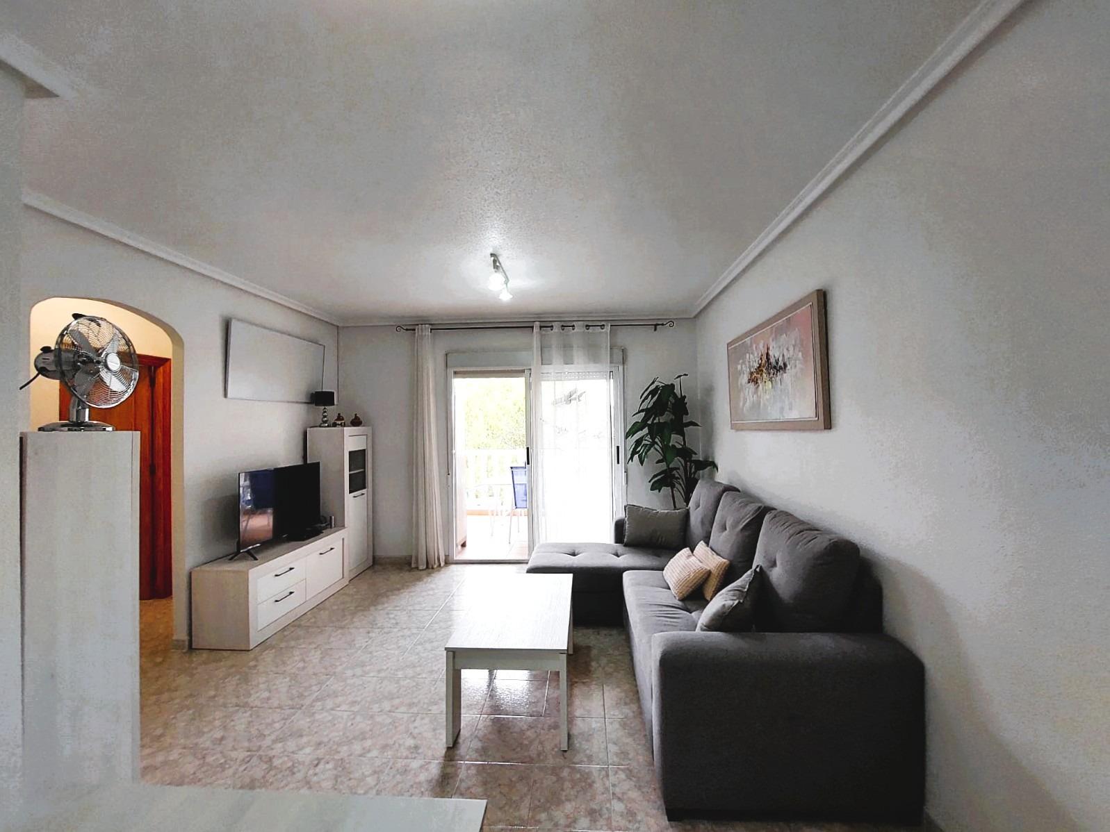 Pool area in apartment for sale in Orihuela Costa