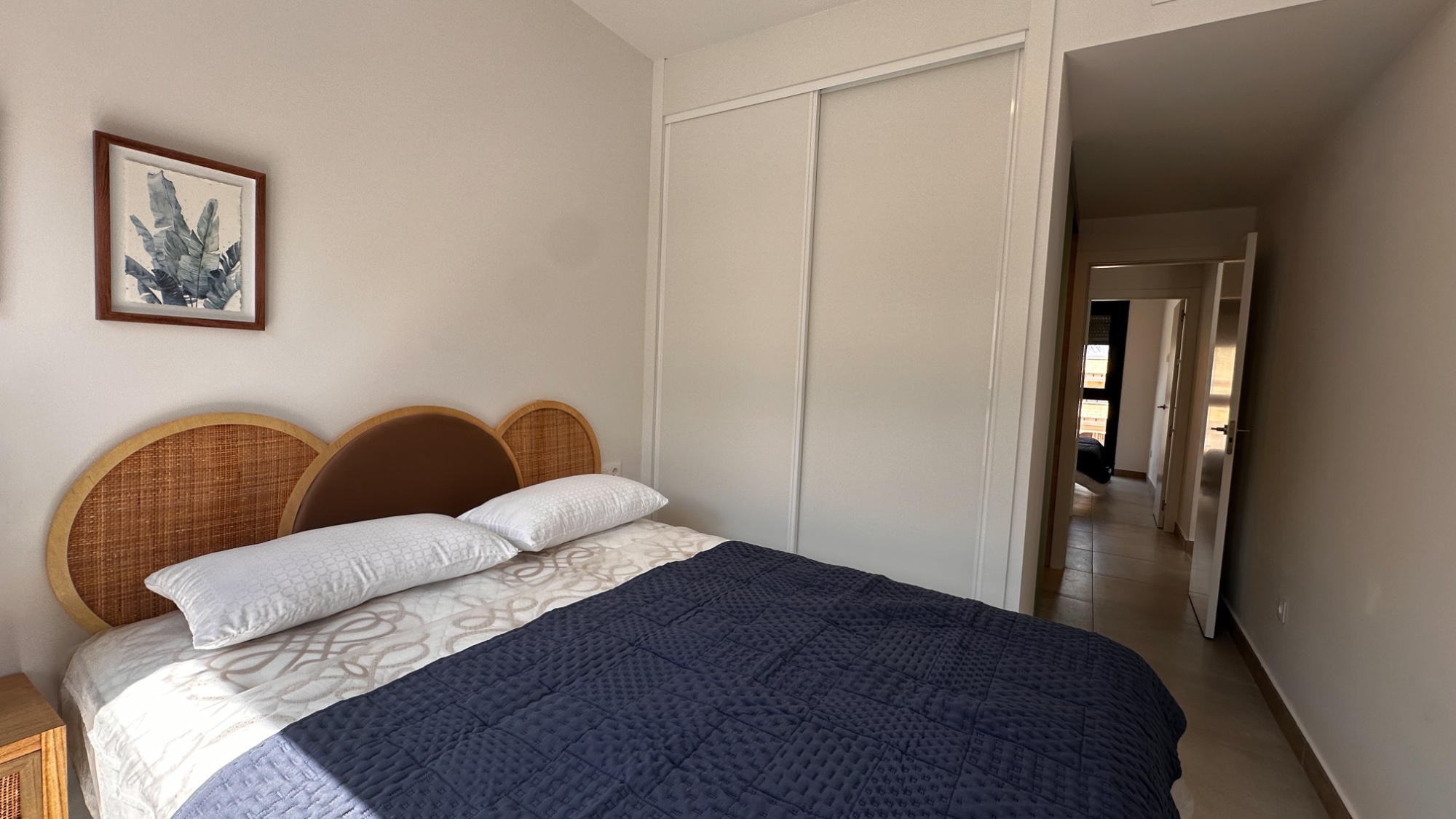 Master bedroom in apartment for sale in Orihuela Costa