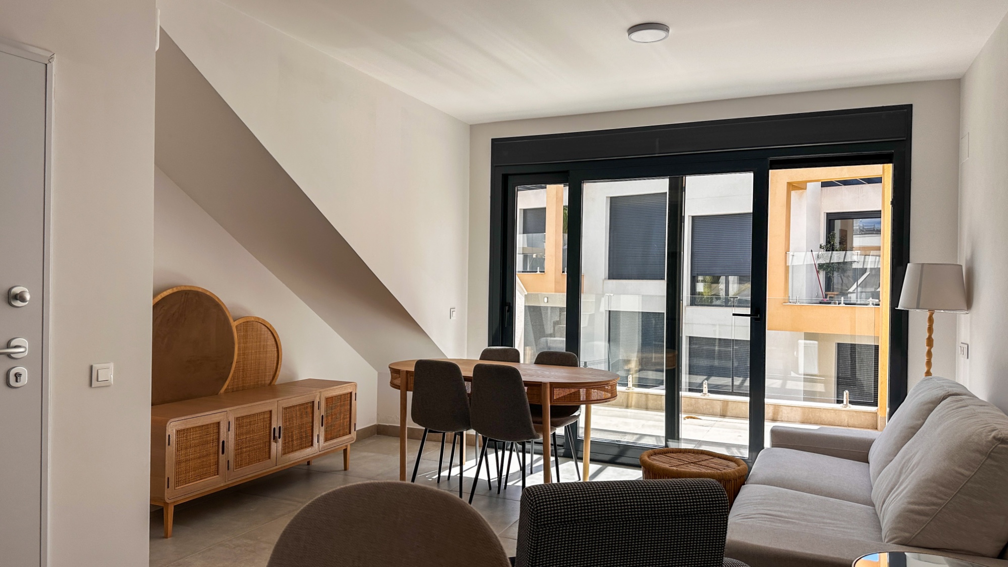 Garden in apartment for sale in Orihuela Costa