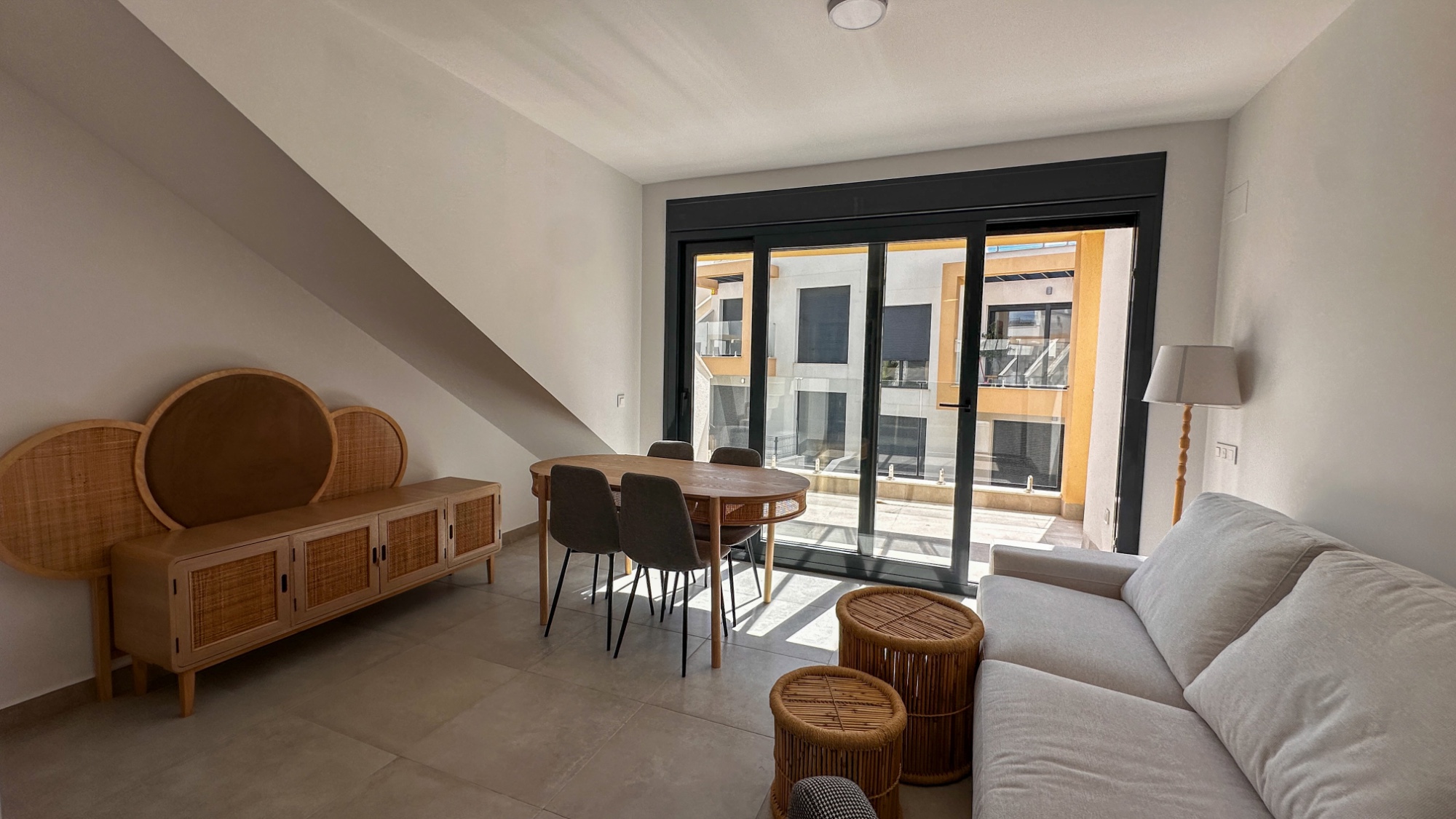 Dining area in apartment for sale in Orihuela Costa