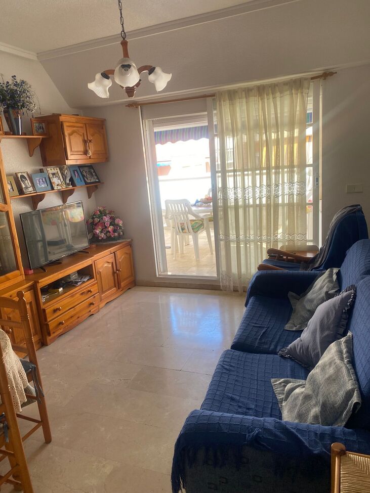 Master bedroom in penthouse for sale in Playa De Los Locos