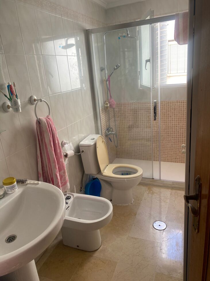 Bathroom in penthouse for sale in Playa De Los Locos