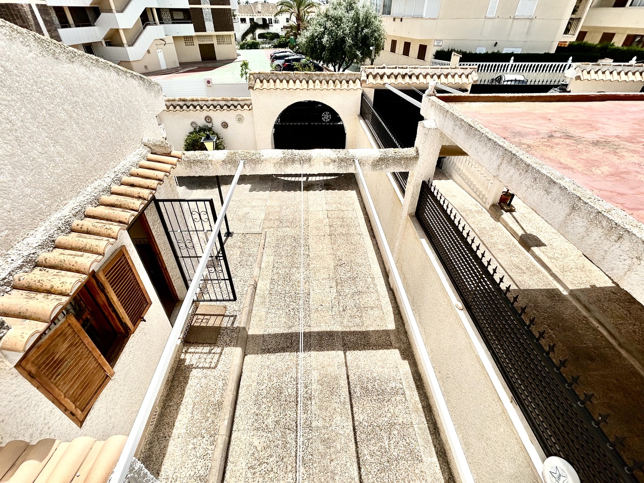 Terrace in villa for sale in La Zenia