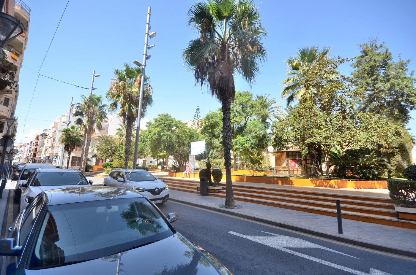 Pool area in apartment for sale in Torrevieja