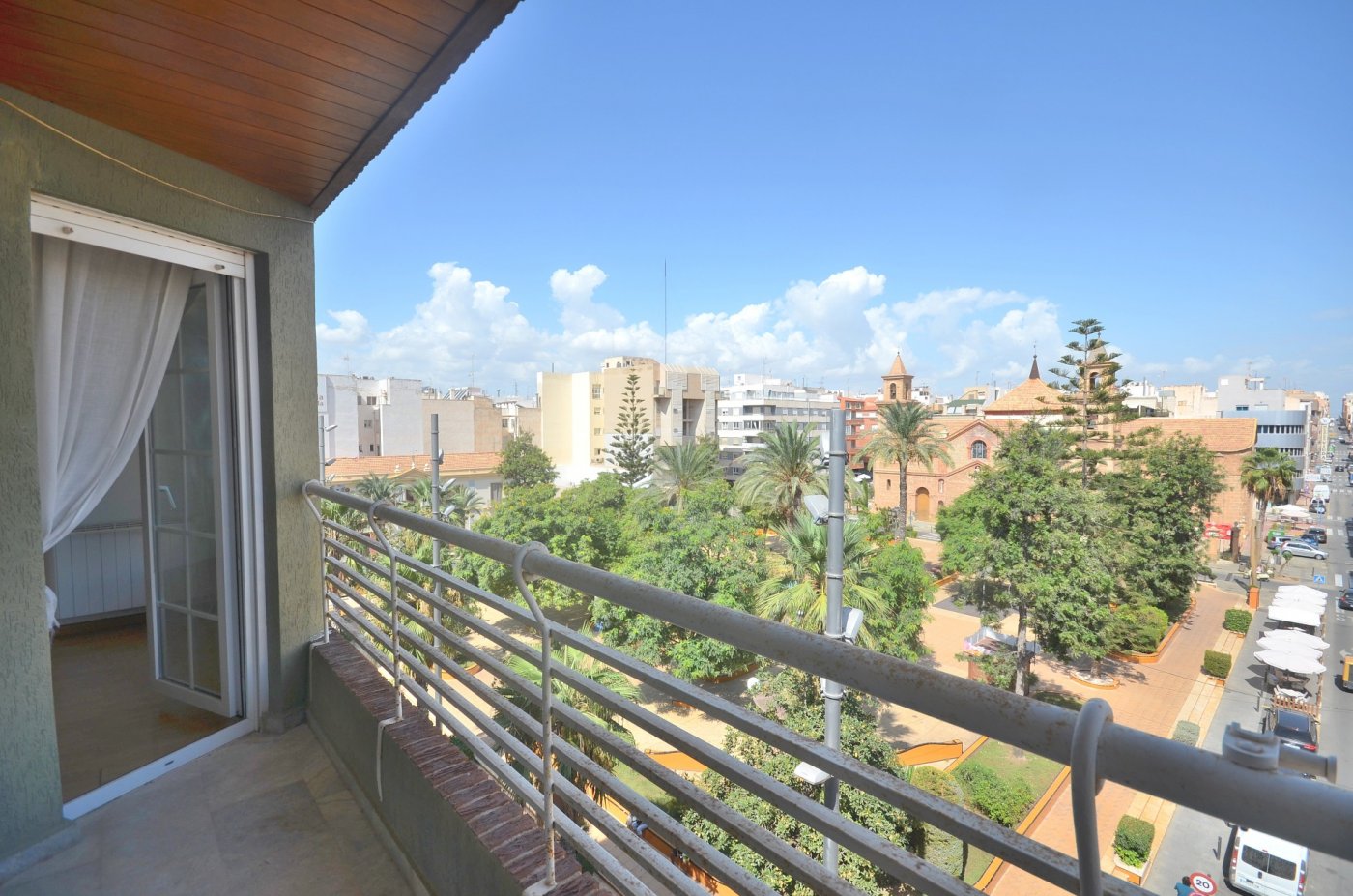 Garden in apartment for sale in Torrevieja