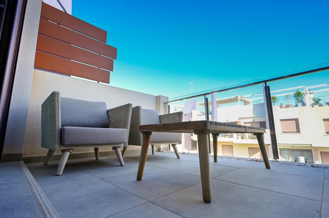 Bedroom in penthouse for sale in Torre de La Horadada