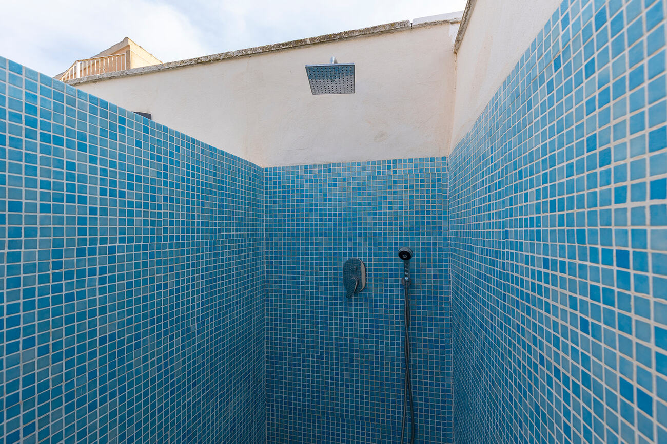 Pool area in villa for sale in Ciudad Quesada