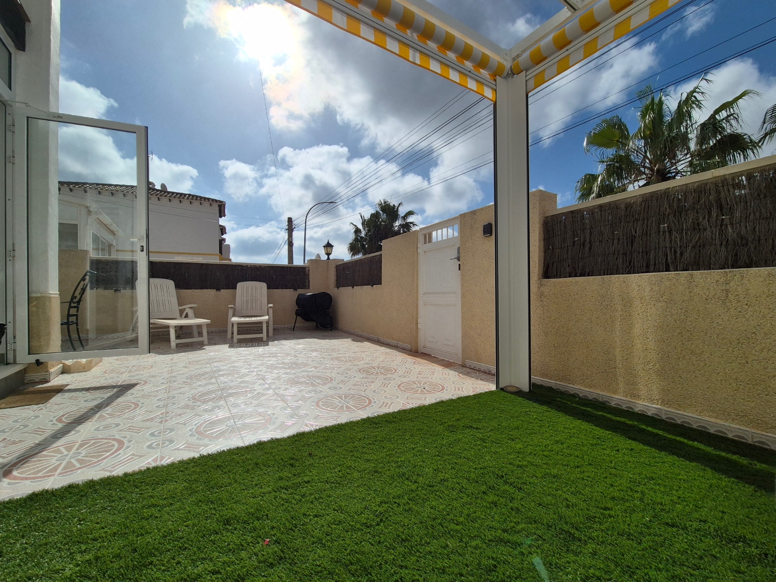 Pool area in apartment for sale in San Miguel de Salinas