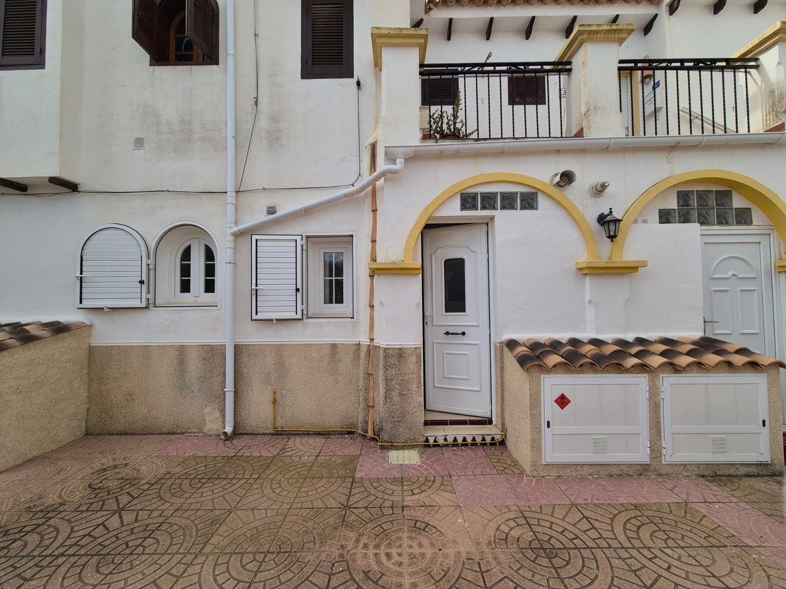 Pool area in apartment for sale in San Miguel de Salinas