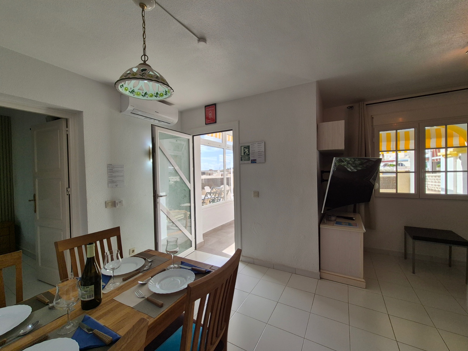 Garden in apartment for sale in San Miguel de Salinas