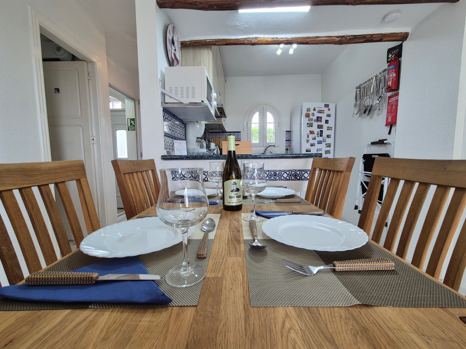 Dining area in apartment for sale in San Miguel de Salinas
