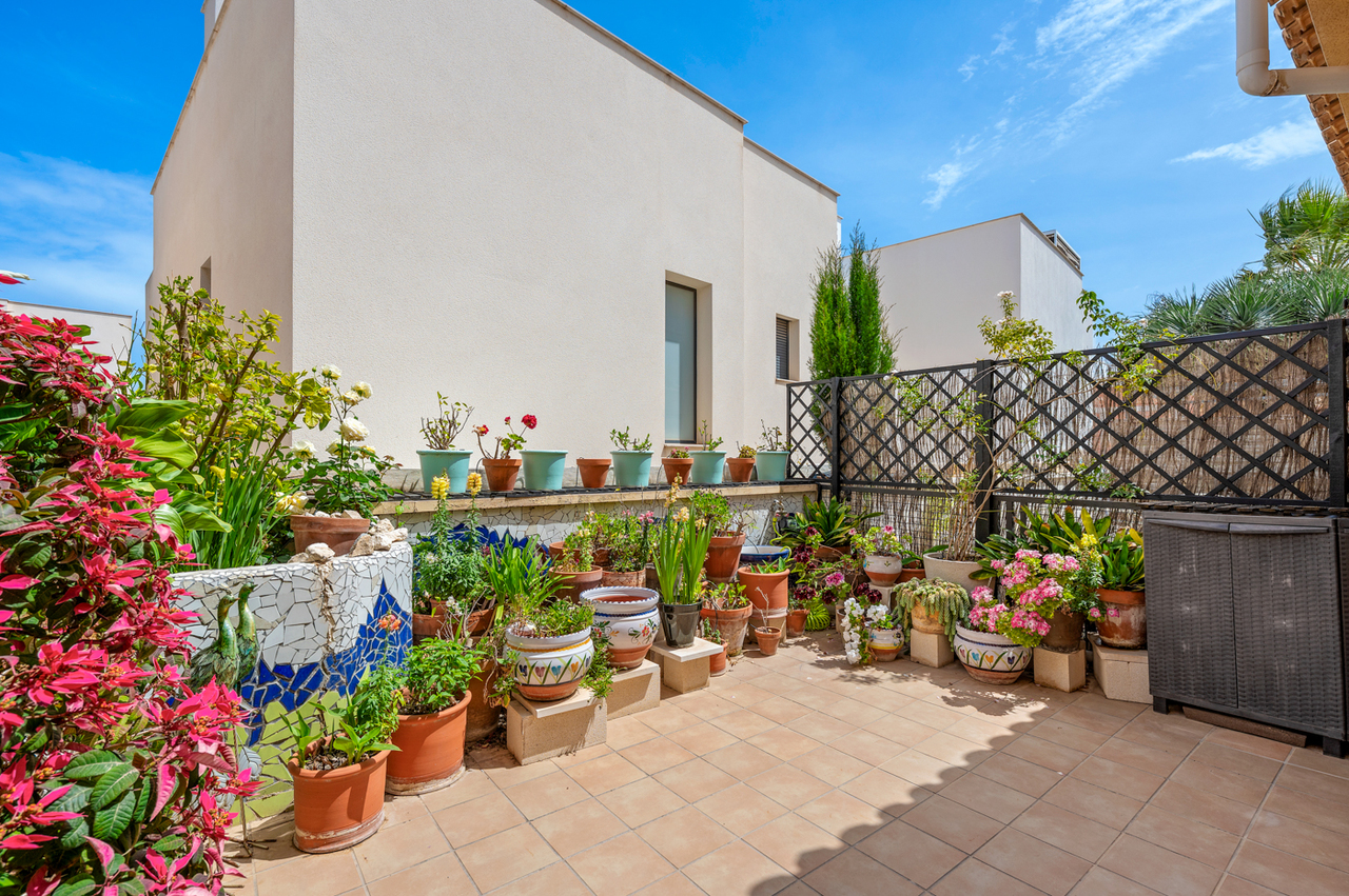 Master bedroom in terraced for sale in San Miguel de Salinas