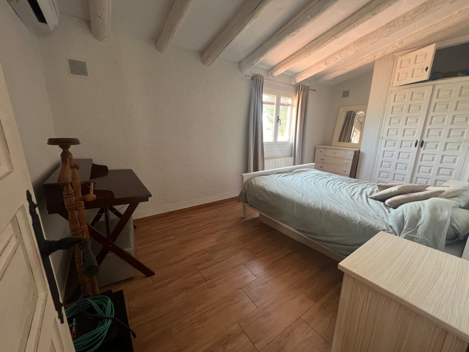 Master bedroom in villa for sale in javea