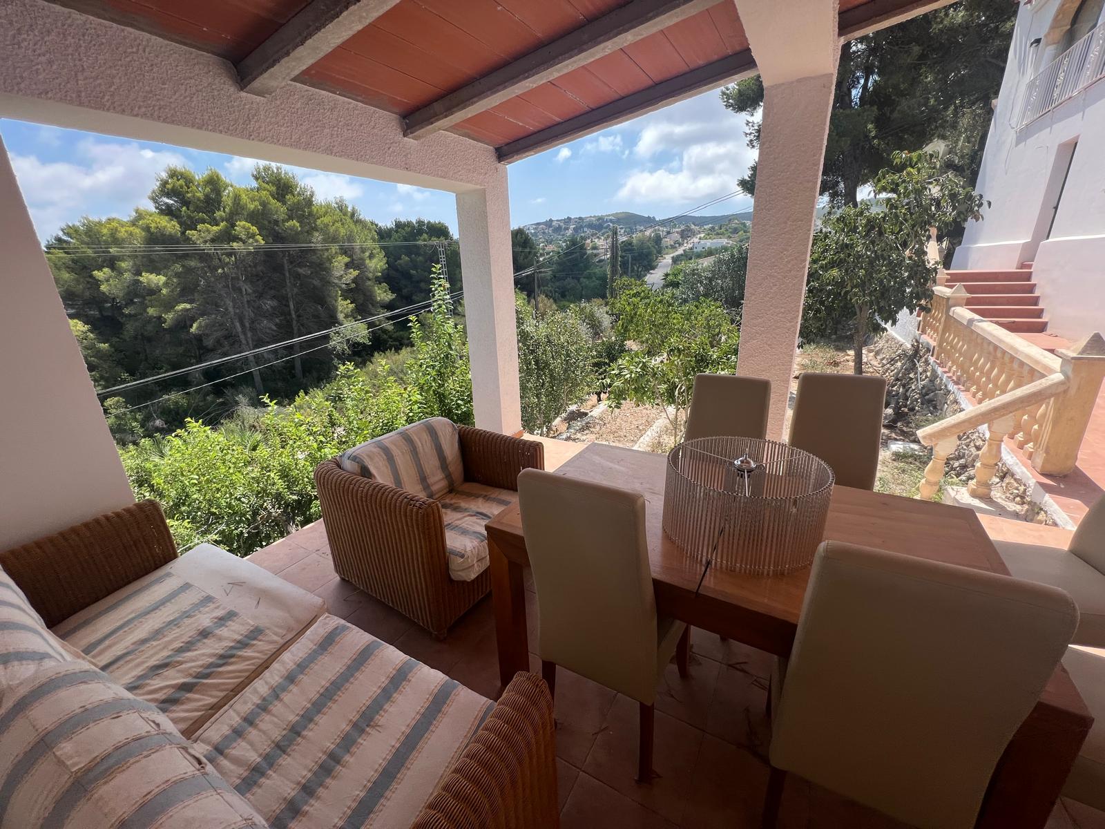 Garden in villa for sale in javea