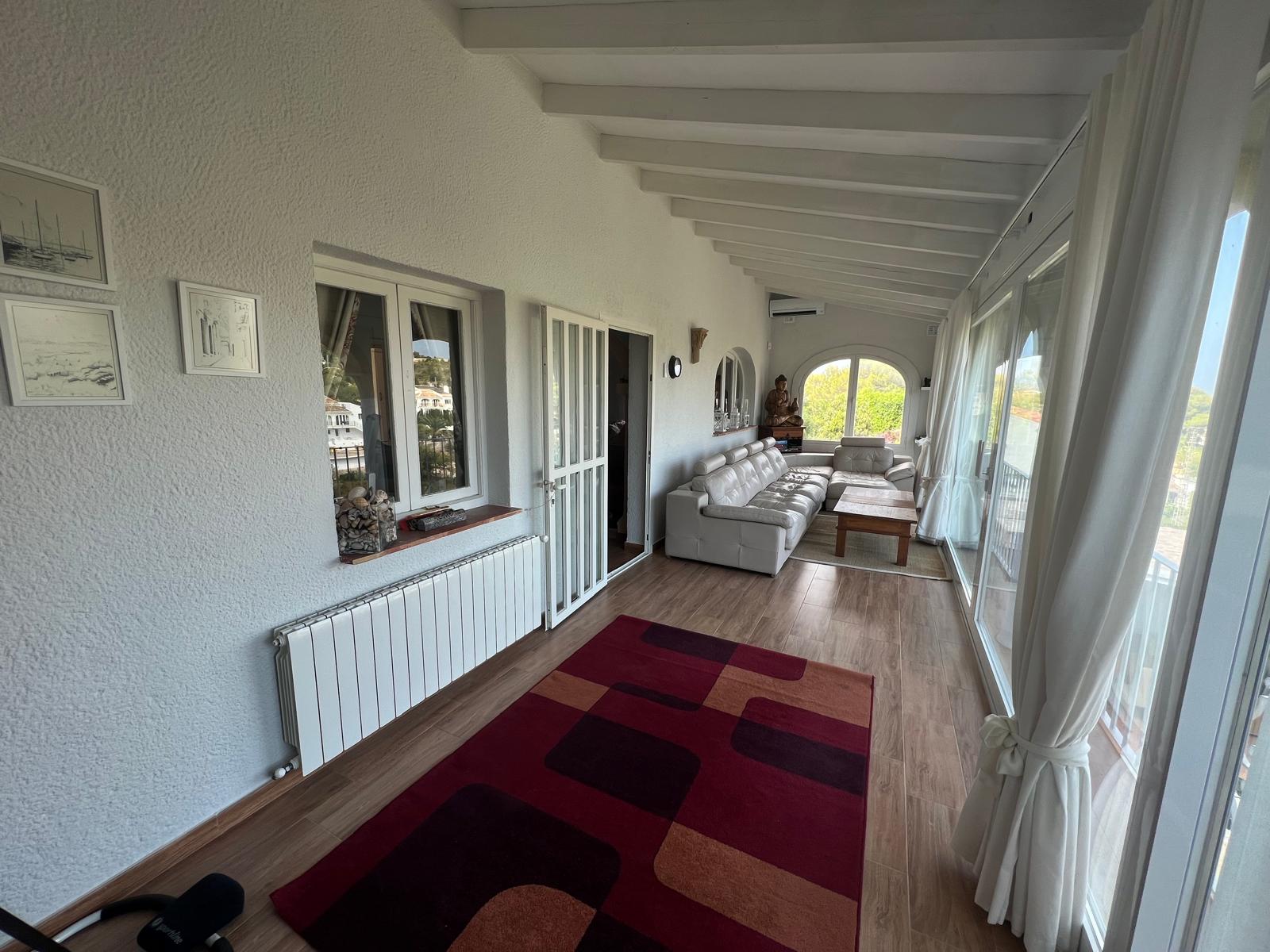 Dining area in villa for sale in javea