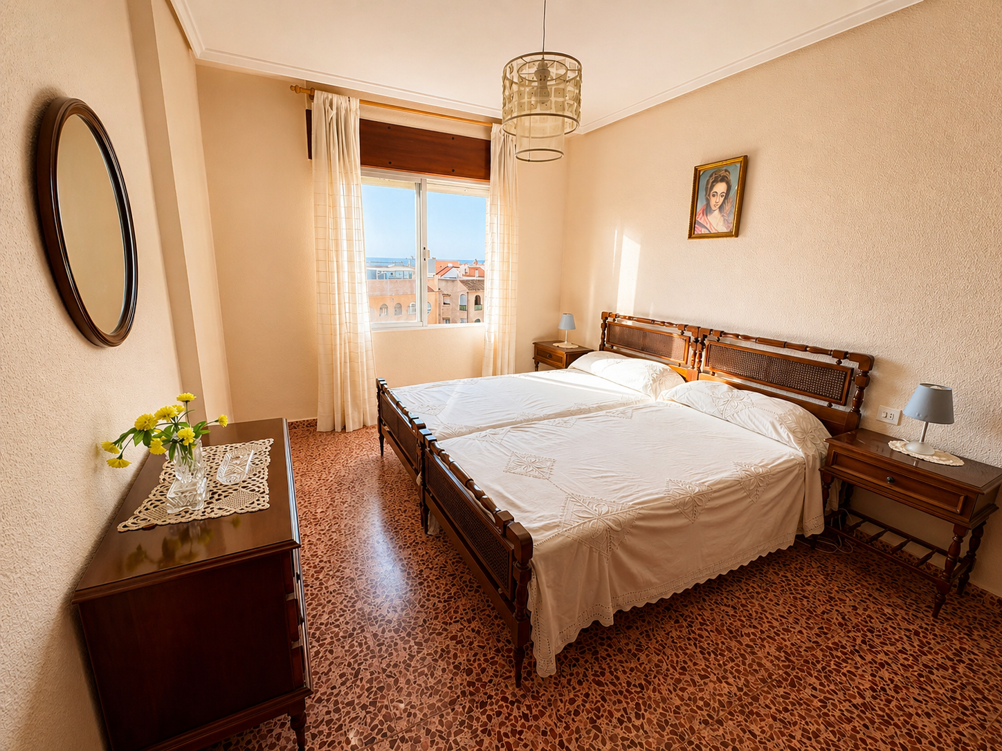 Garden in apartment for sale in Torrevieja