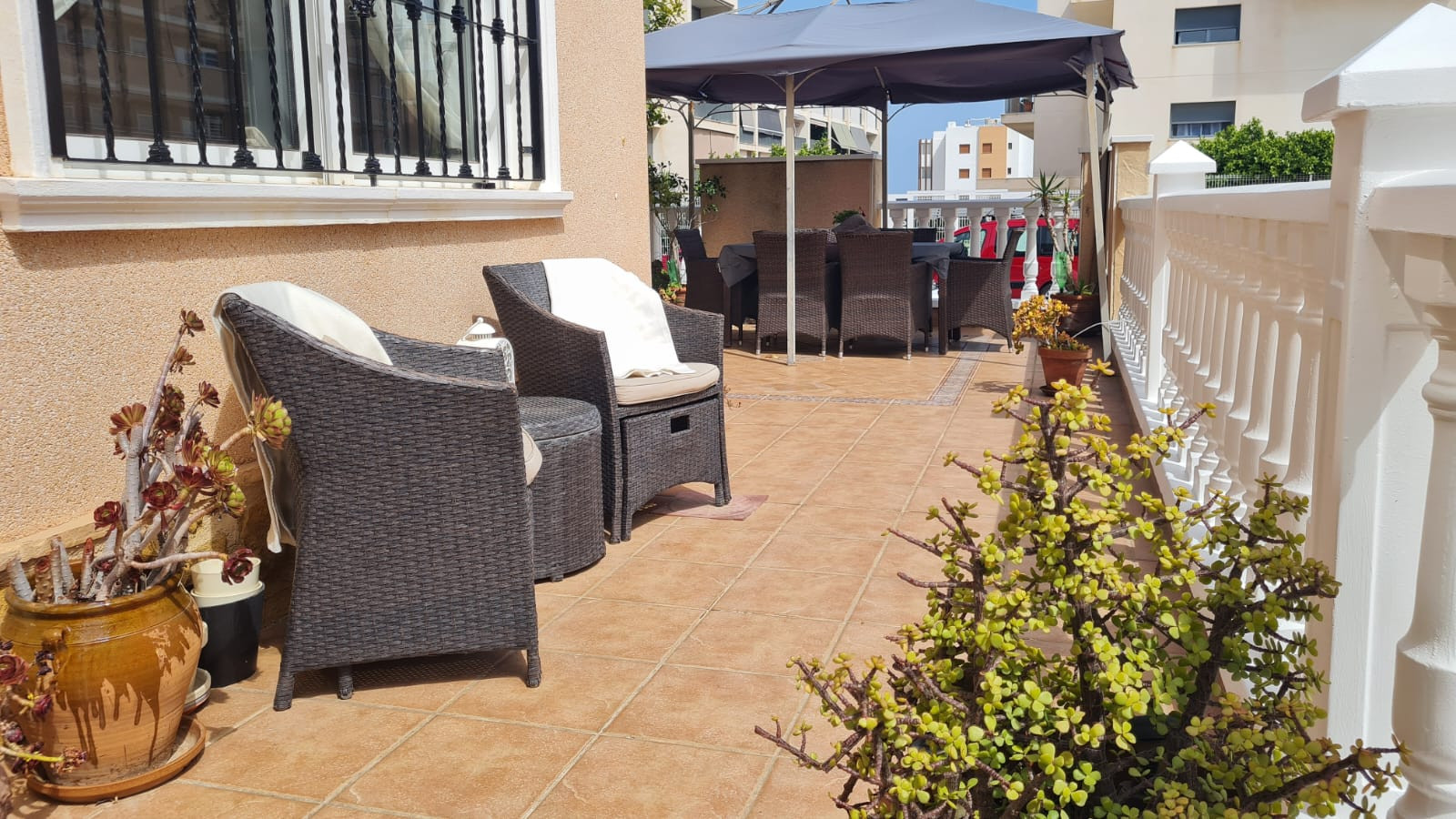 Master bedroom in villa for sale in Orihuela Costa