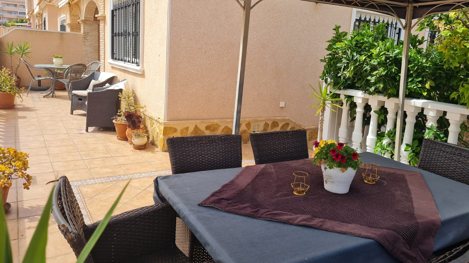 Bathroom in villa for sale in Orihuela Costa