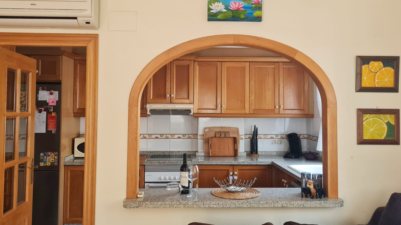 Garden in villa for sale in Orihuela Costa