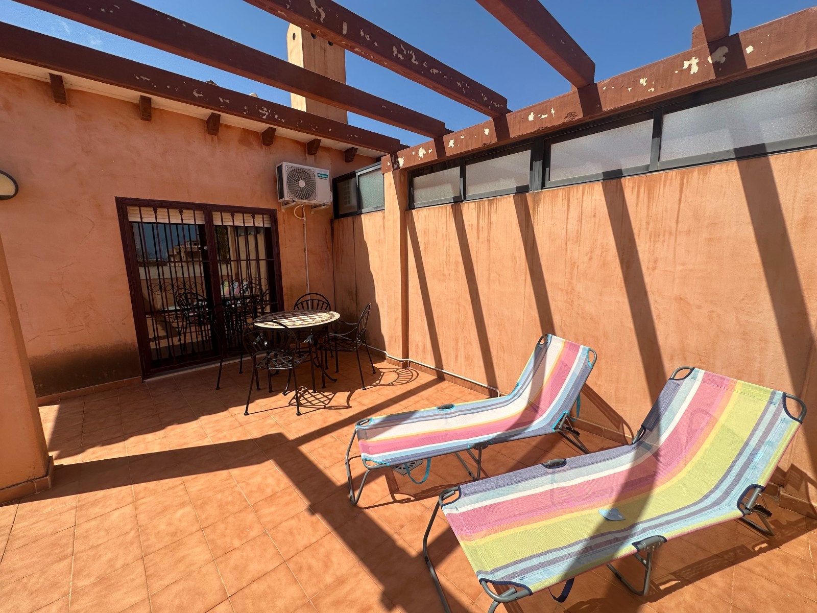 Pool area in apartment for sale in Torrevieja