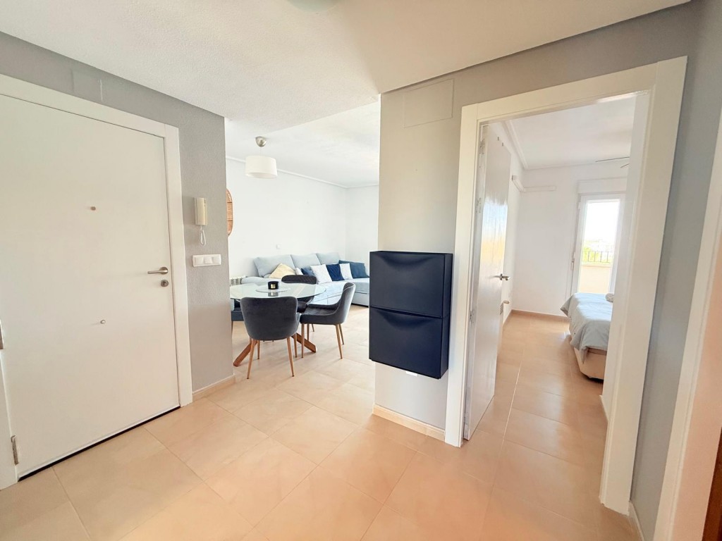 Dining area in apartment for sale in Hacienda Riquelme Golf Resort