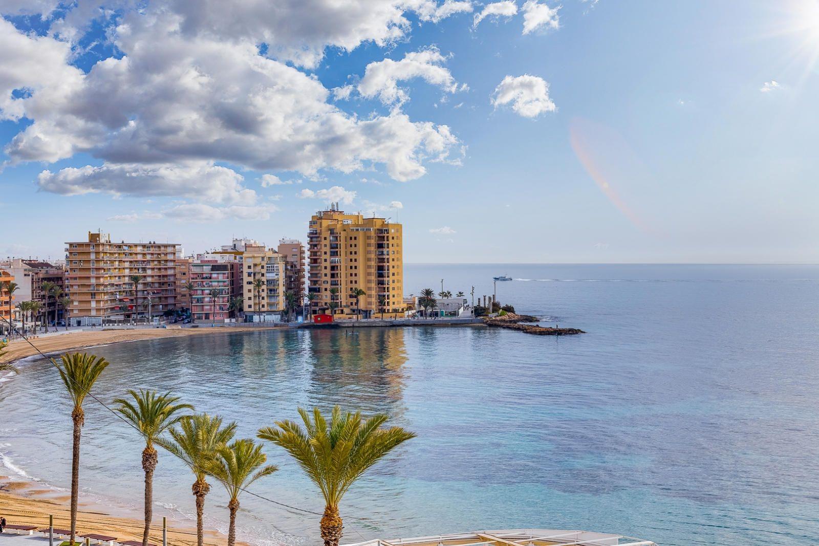 Garden in apartment for sale in Torrevieja