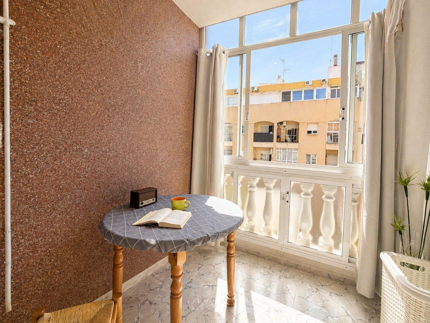 Pool area in apartment for sale in Torrevieja