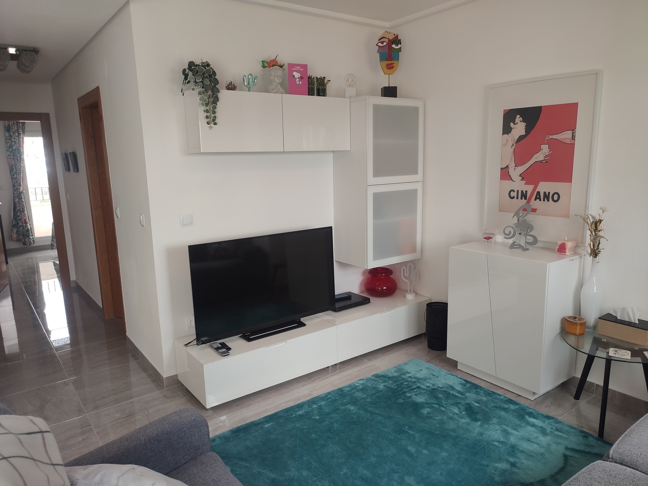 Kitchen in apartment for sale in Hacienda Riquelme Golf Resort