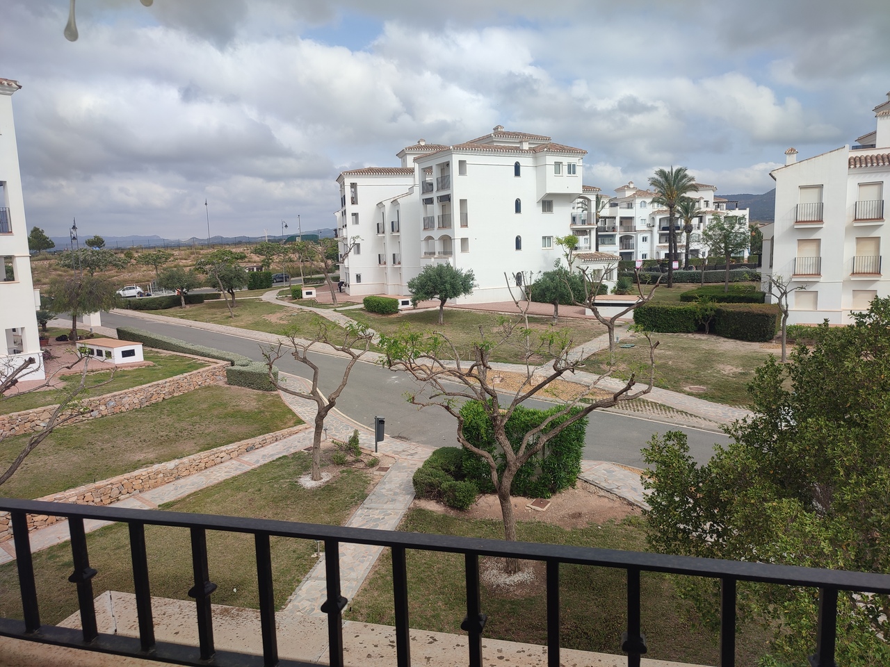 Pool area in apartment for sale in Hacienda Riquelme Golf Resort