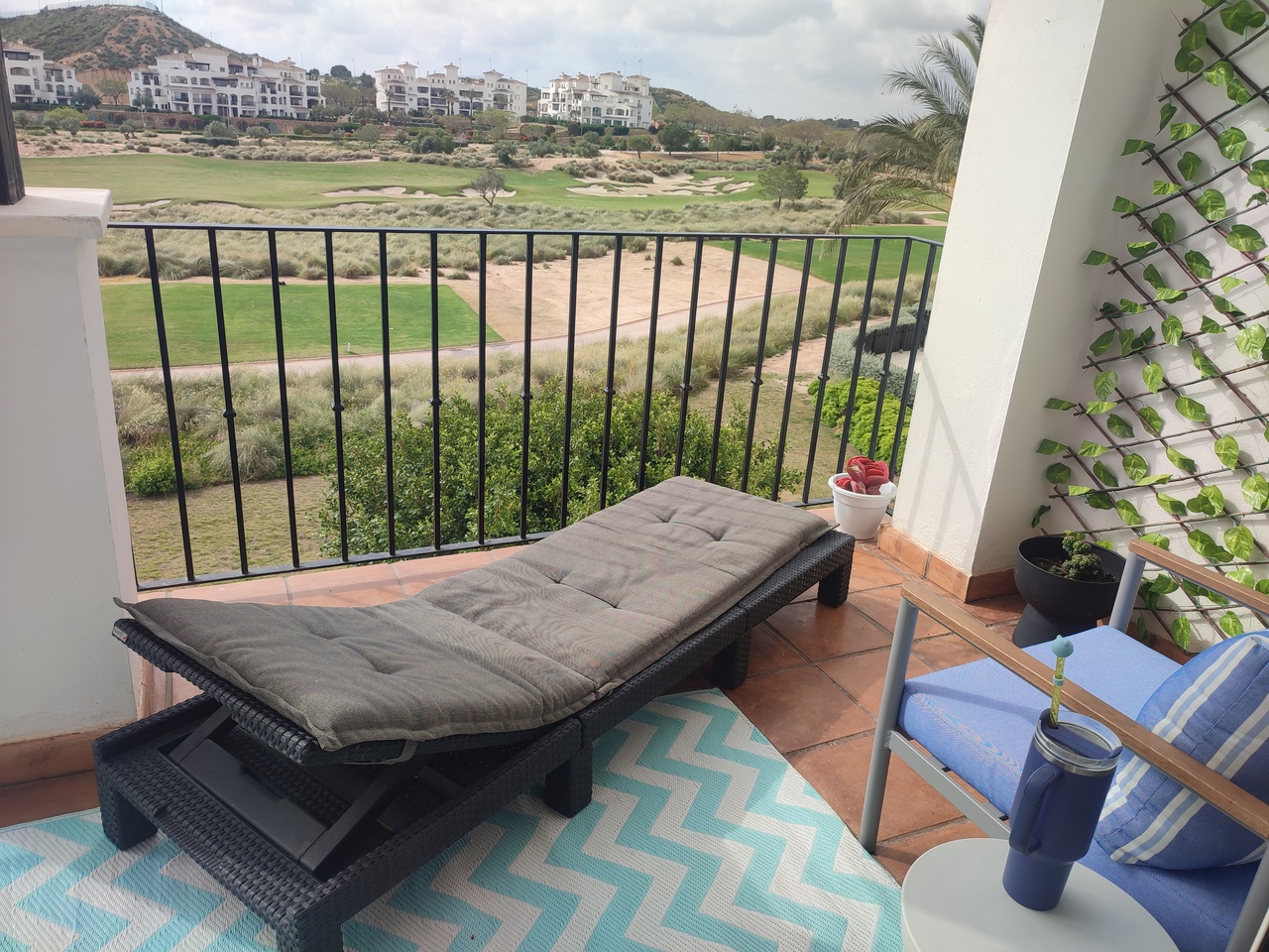 Dining area in apartment for sale in Hacienda Riquelme Golf Resort
