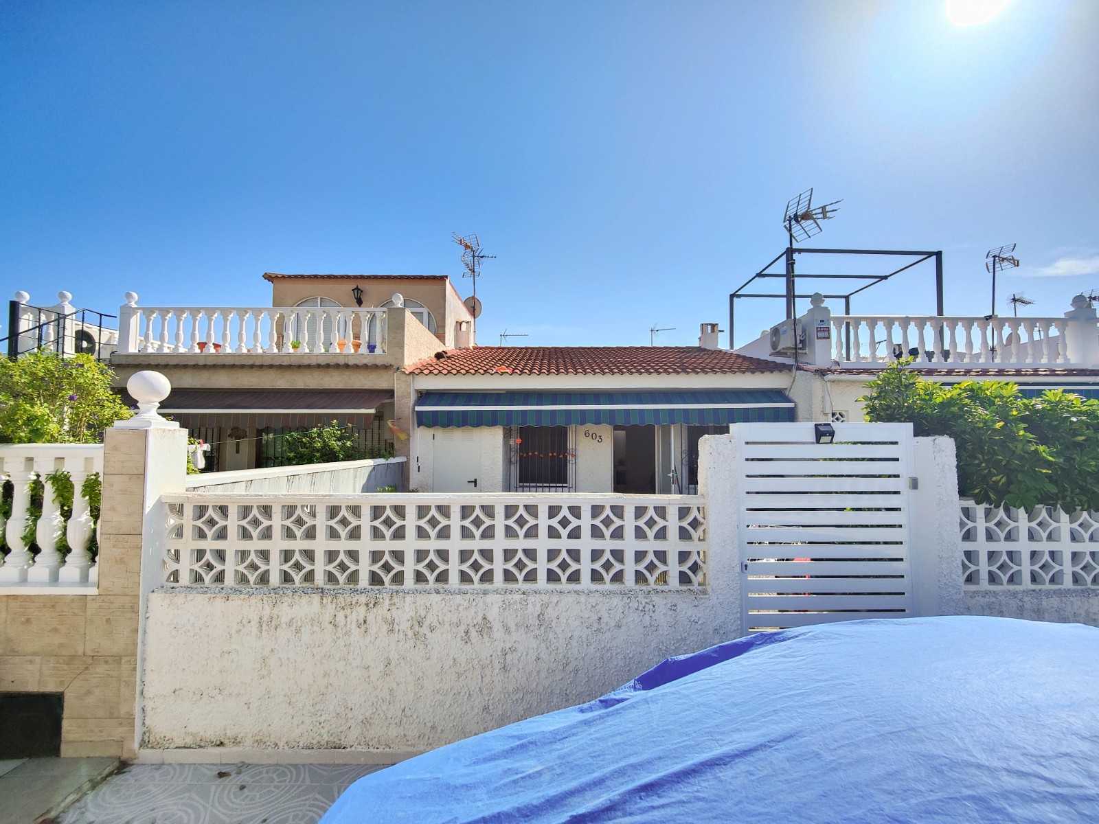 Master bedroom in terraced for sale in Torrevieja