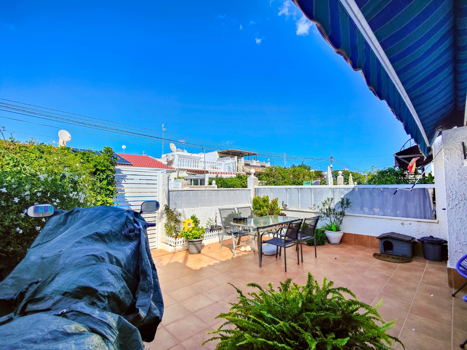 Pool area in terraced for sale in Torrevieja