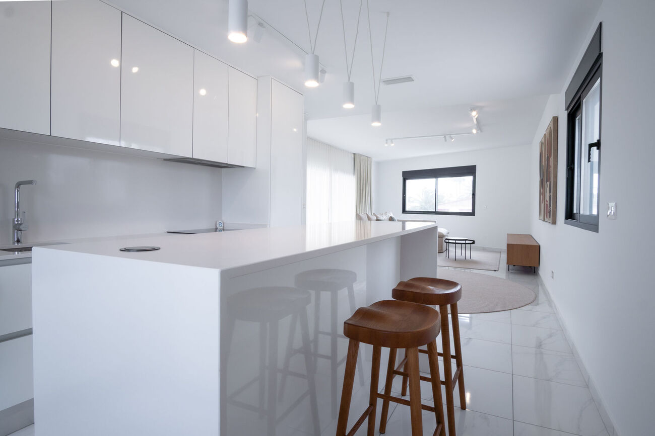 Master bedroom in villa for sale in Torrevieja