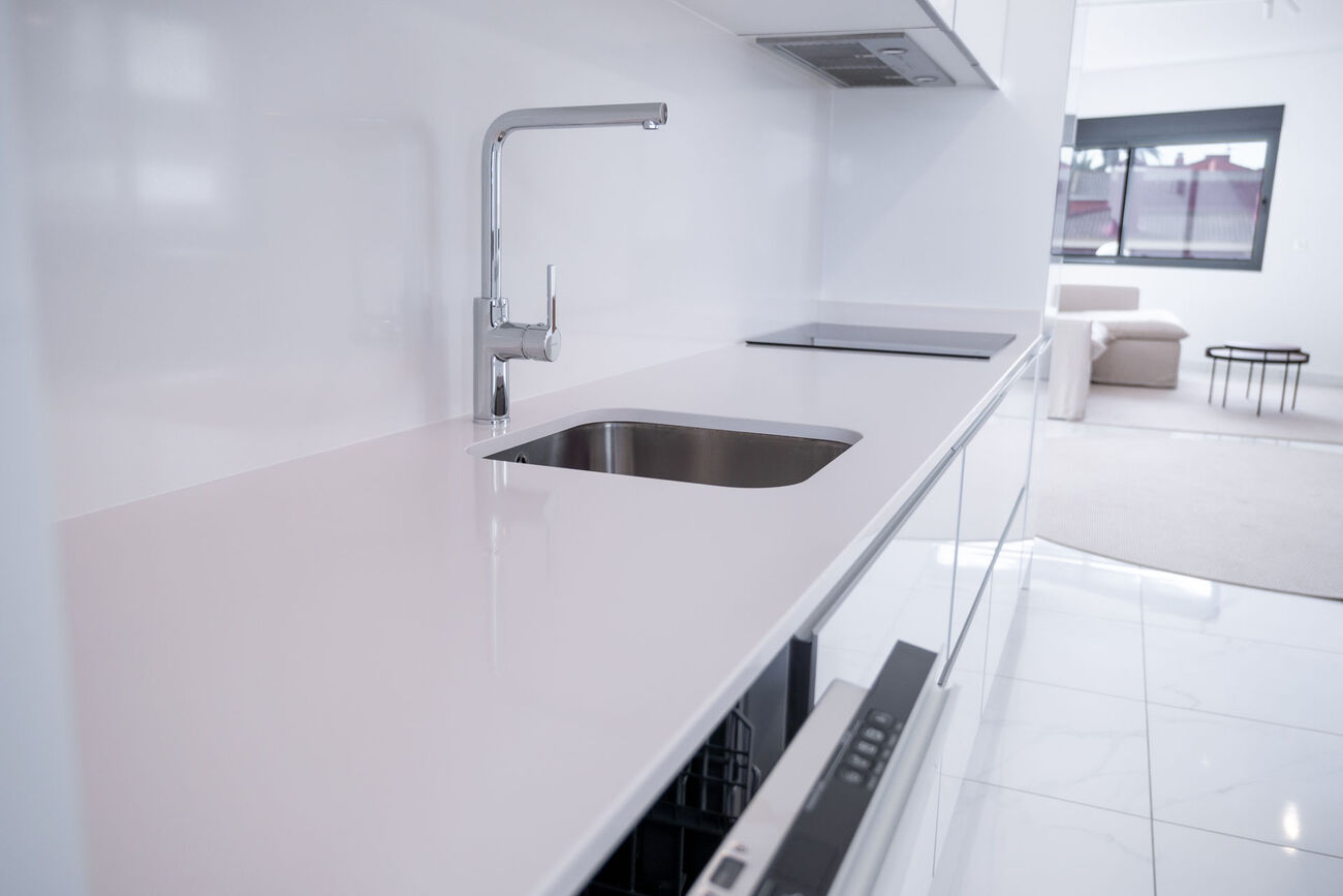 Bathroom in villa for sale in Torrevieja
