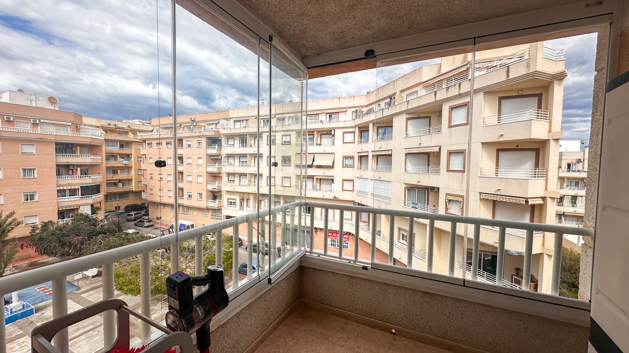 Garden in apartment for sale in Torrevieja