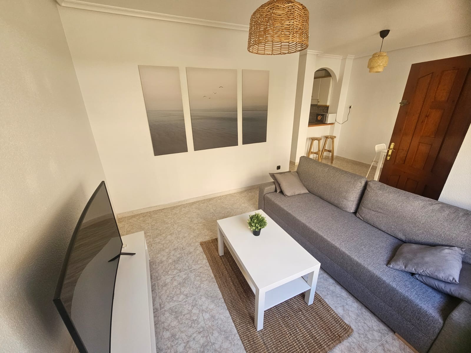 Dining area in apartment for sale in Orihuela Costa