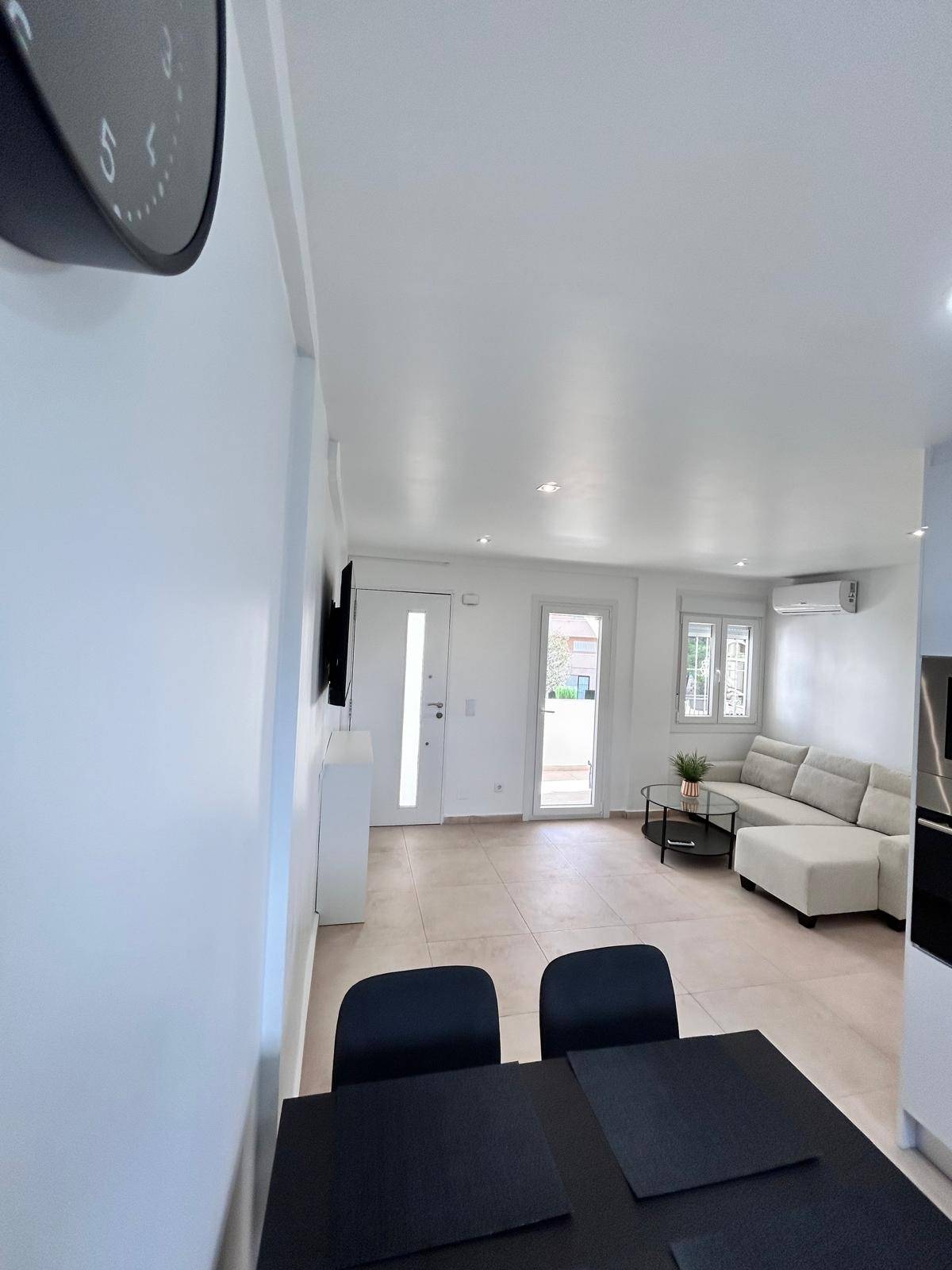 Dining area in apartment for sale in Cabo Roig