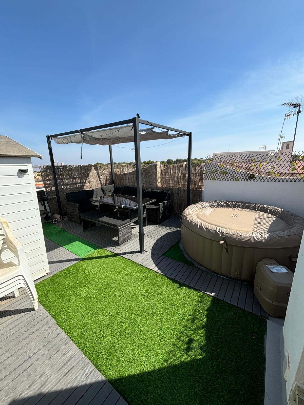 Exterior view in bungalow for sale in Torrevieja