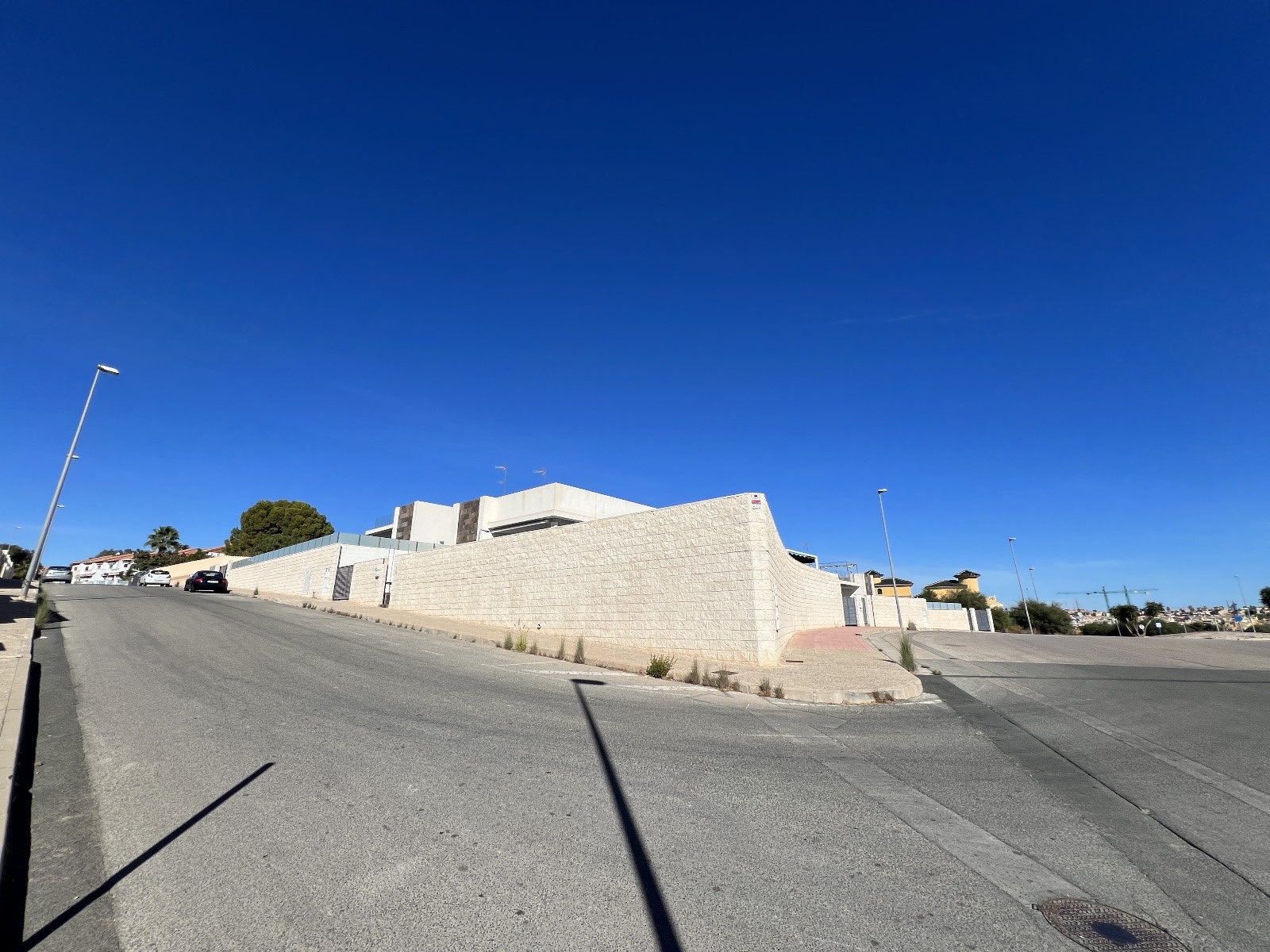 Master bedroom in villa for sale in Orihuela Costa