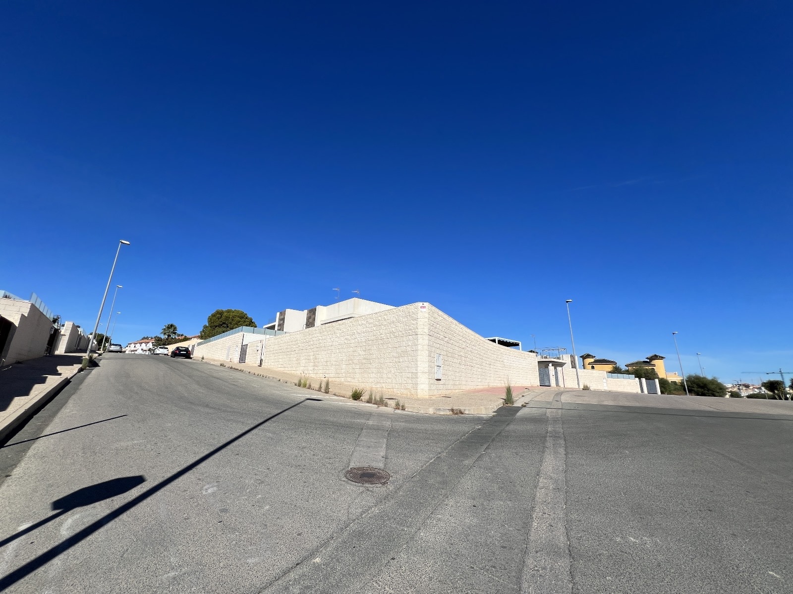Pool area in villa for sale in Orihuela Costa