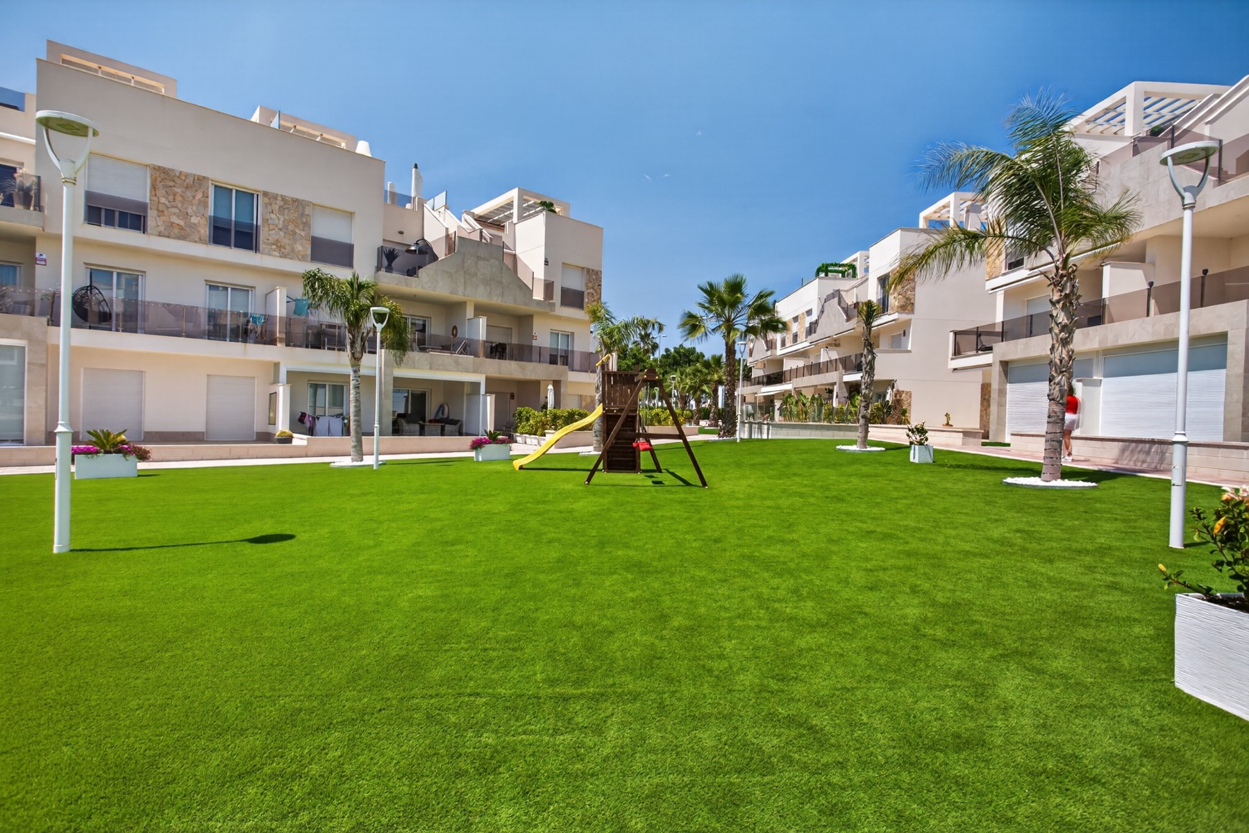 Garden in apartment for sale in Guardamar del Segura