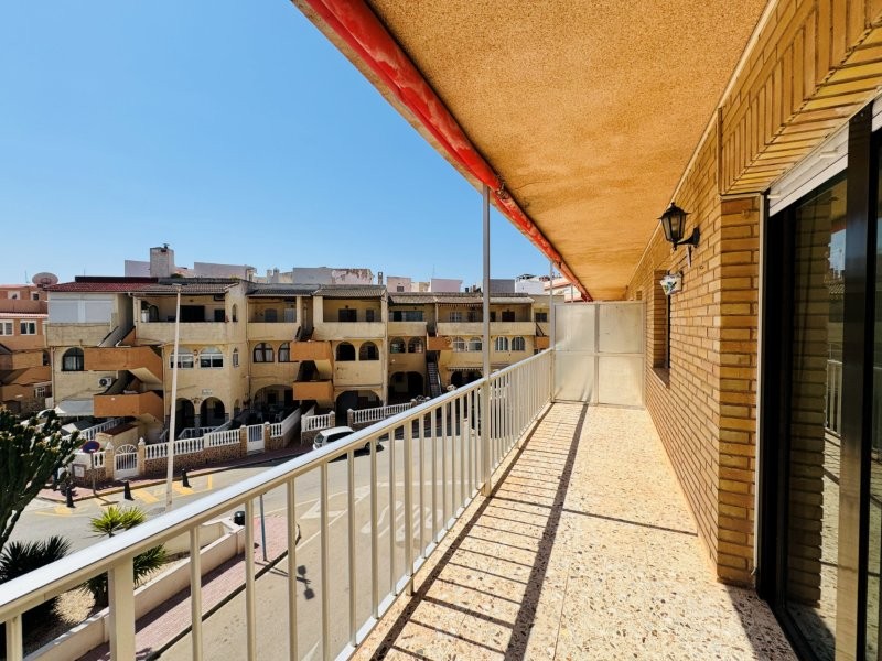 Pool area in apartment for sale in La Mata