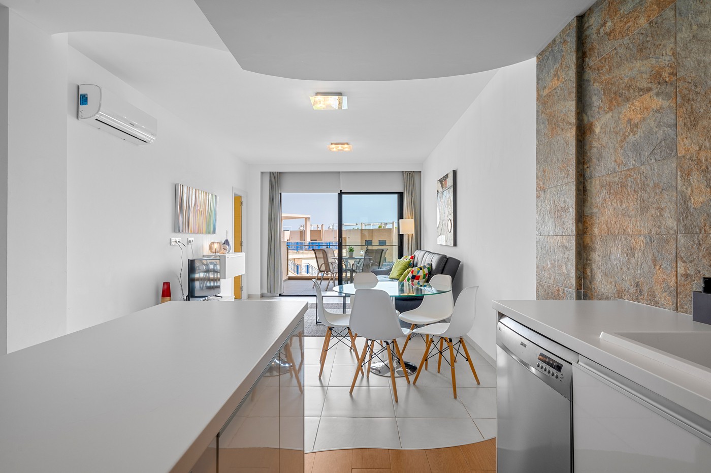 Exterior view in apartment for sale in Orihuela Costa