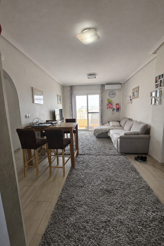 Pool area in apartment for sale in Lomas de Caboroig
