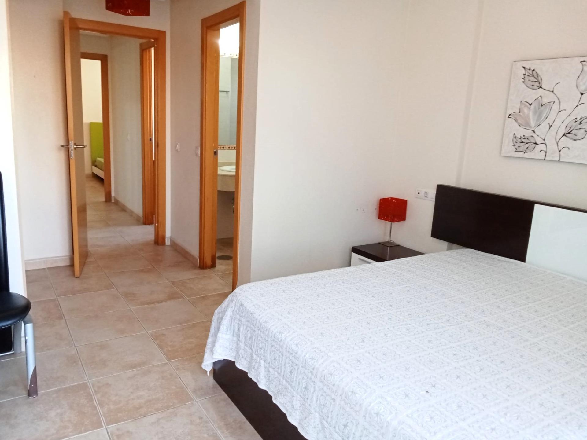 Bedroom in penthouse for sale in Torrevieja