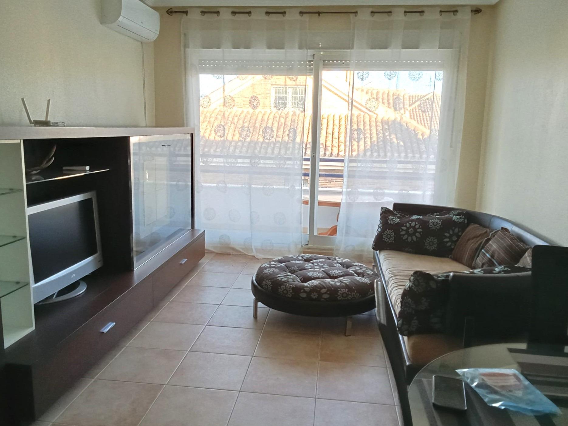 Terrace in penthouse for sale in Torrevieja