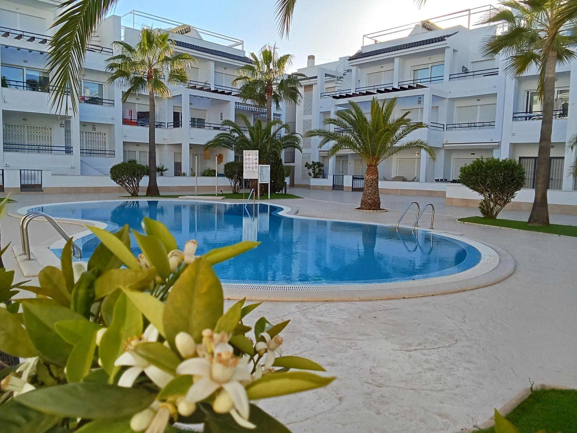 Master bedroom in penthouse for sale in Torrevieja